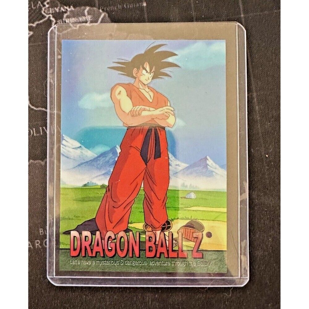 2000 Dragon Ball Z Chrome Card #07 FUNimation Bird Studio Shueisha Anime DBZ